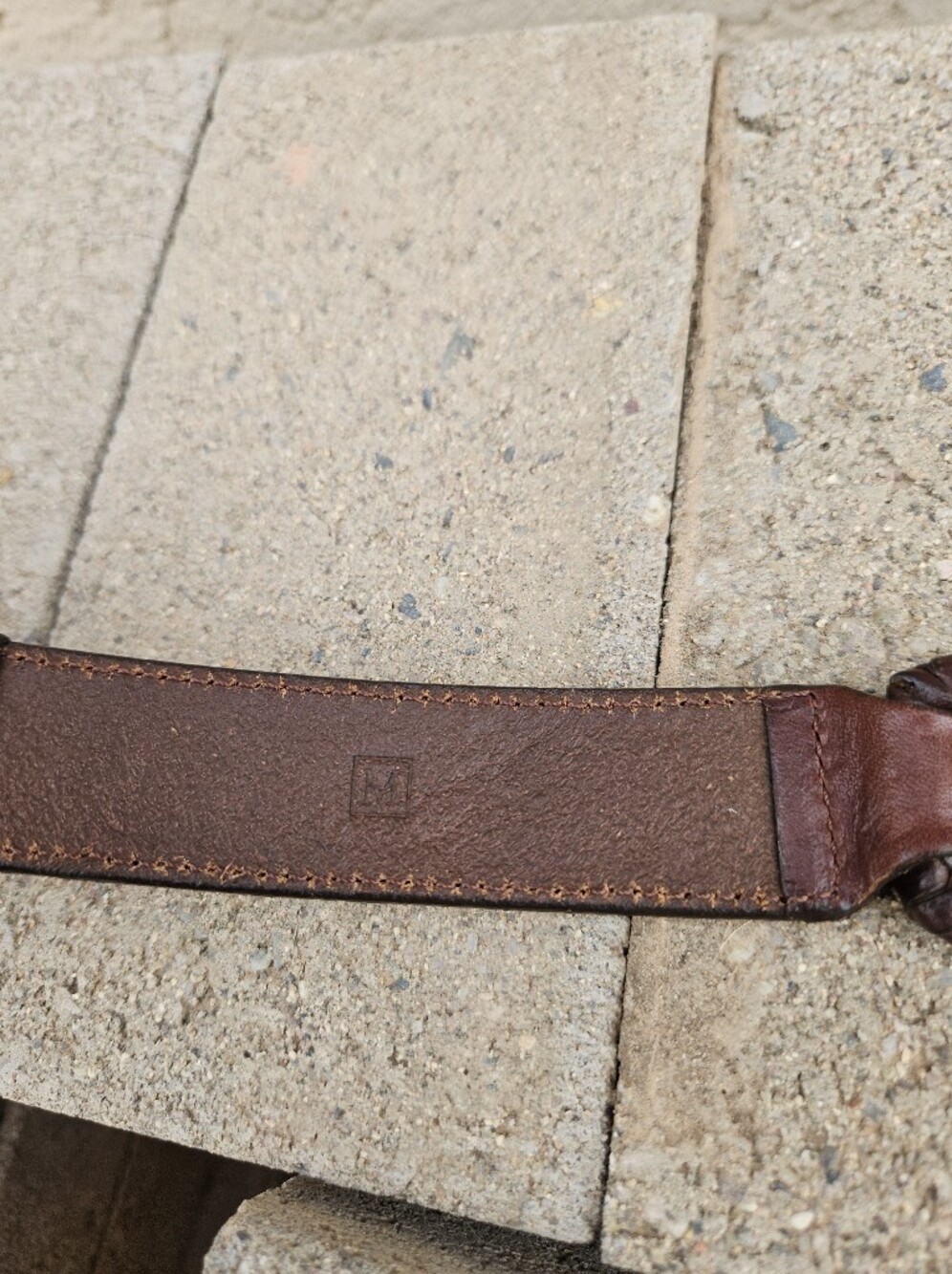 Vintage Fossil Leather Belt - Picture 4 of 4